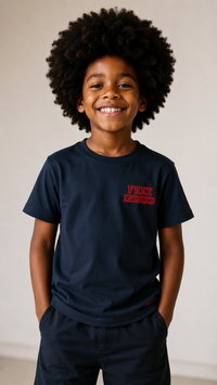 Camiseta Infantil Minimalista Free Indeed Gospel