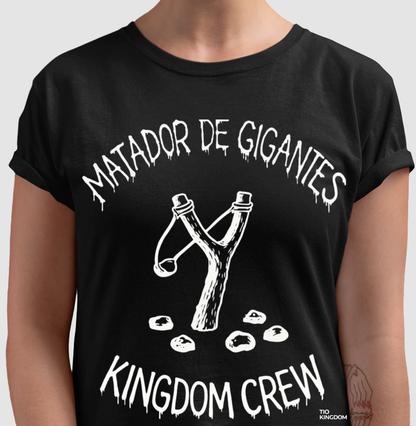CAMISETA UNISSEX DAVI MATADOR DE GIGANTES