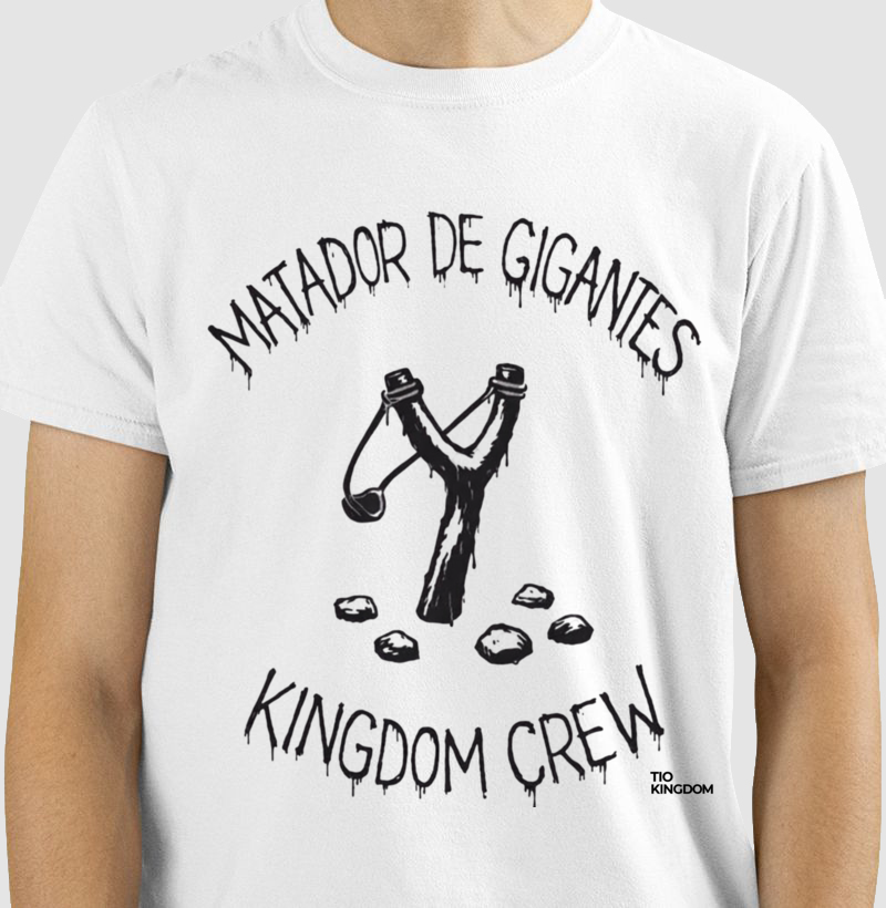 CAMISETA UNISSEX DAVI MATADOR DE GIGANTES