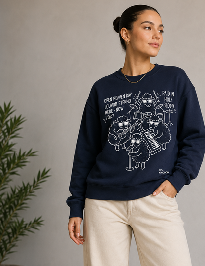 Blusa de Moletom Cristã Open Heaven - Louvor Eterno
