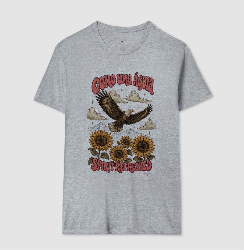 Camiseta Vintage Gospel como Águia — SPIRIT REFRESHED Isaías 40:31
