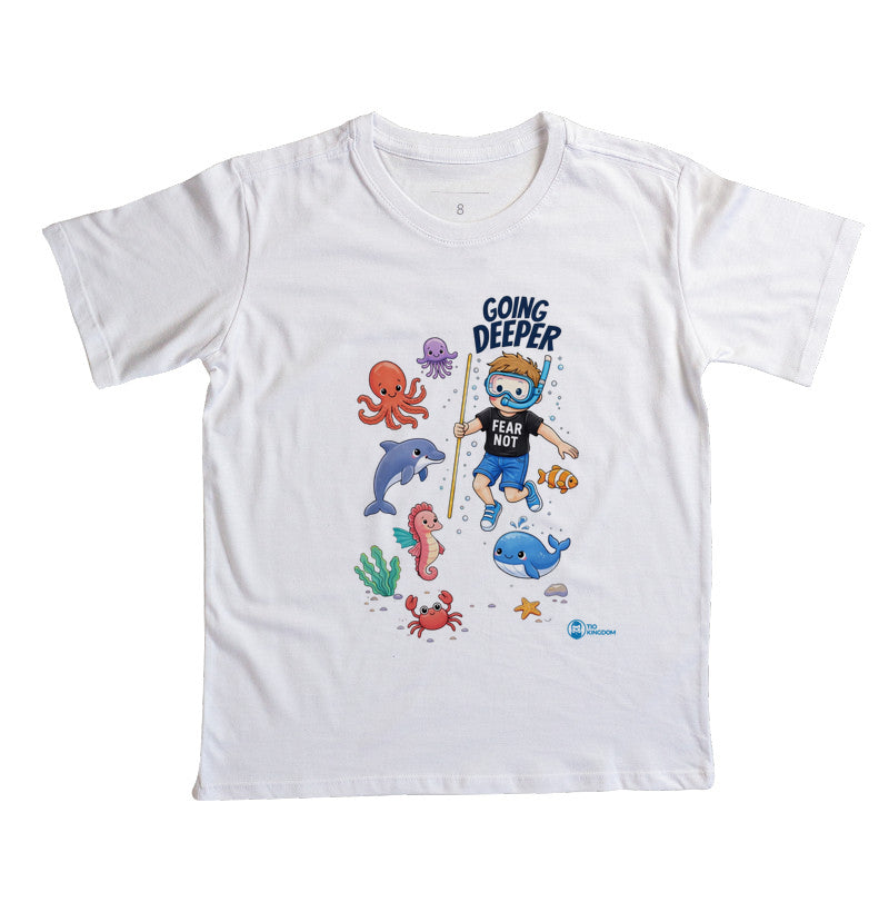 CAMISETA GOING DEEPER INFANTIL