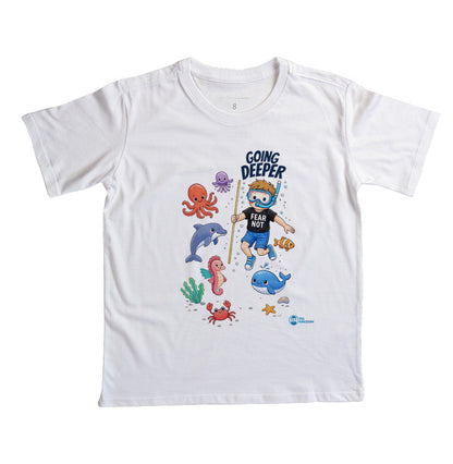 CAMISETA GOING DEEPER INFANTIL