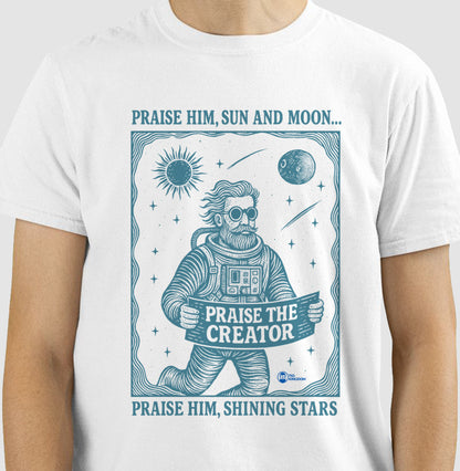 CAMISETA PRAISE THE CREATOR (LOUVE O CRIADOR)