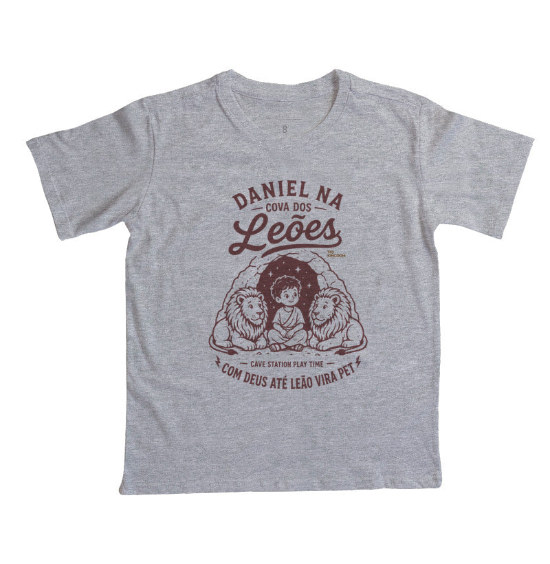 Camiseta Infantil Cova dos Leões