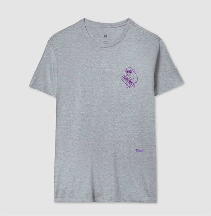 Camiseta Cristã The Peaceful Pianist Minimalista