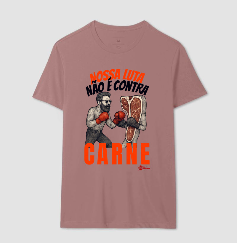 CAMISETA GOSPEL CONTRA CARNE