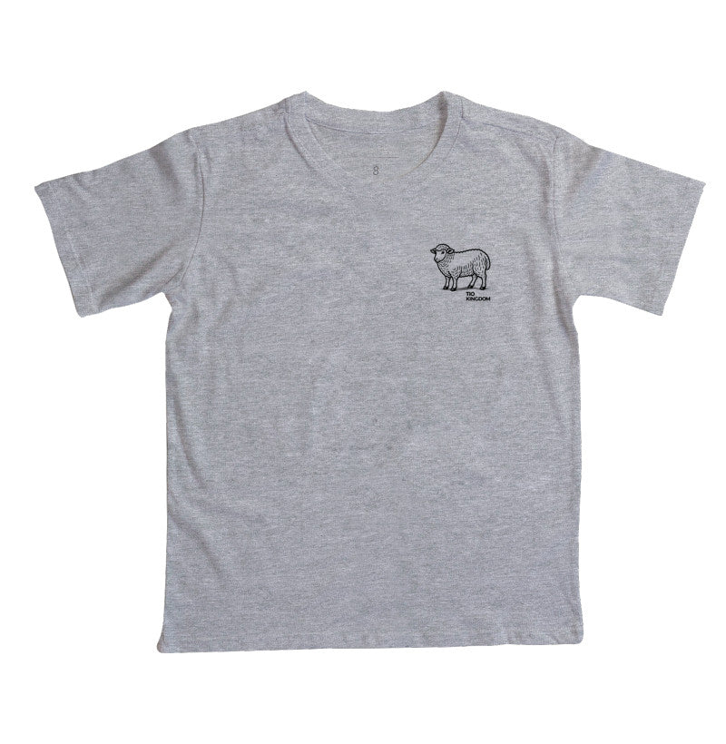 CAMISETA SOMOS OVELHAS MINIMALISTA INFANTIL