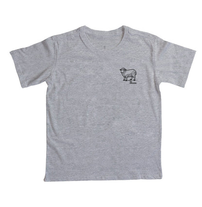 CAMISETA SOMOS OVELHAS MINIMALISTA INFANTIL