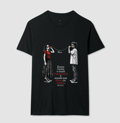 CAMISETA CRISTÃ SERVIR É PROPÓSITO