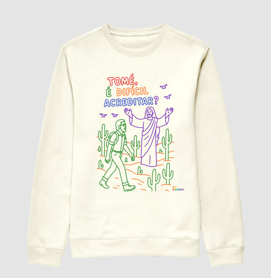 BLUSA GOSPEL TOMÉ E JESUS KINGDOM VIBES