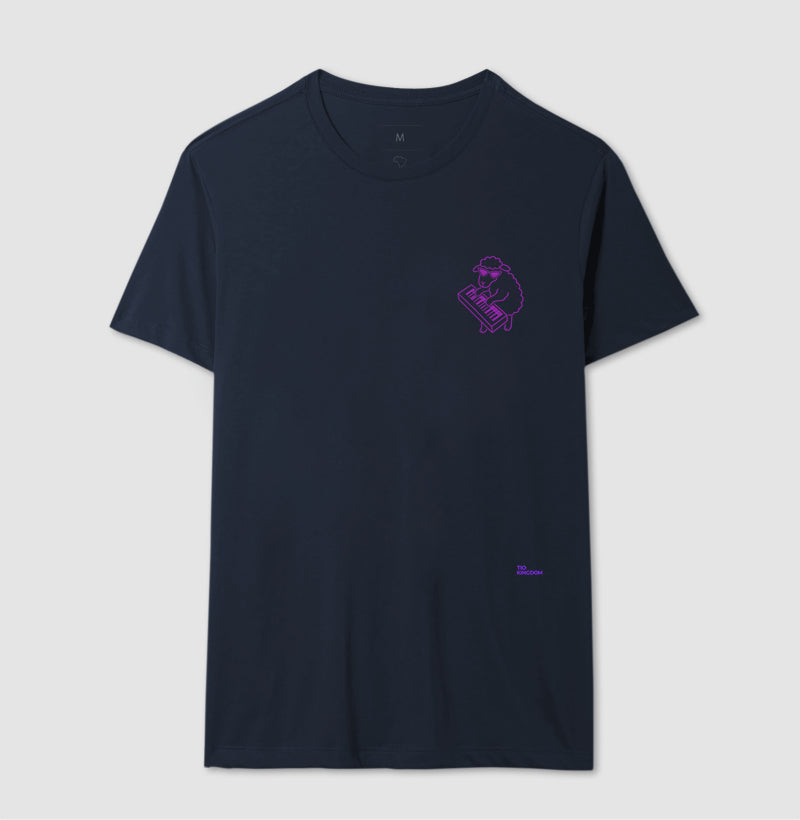 Camiseta Cristã The Peaceful Pianist Minimalista