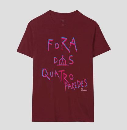 Camiseta Fora das 4 Paredes Burst of Colors