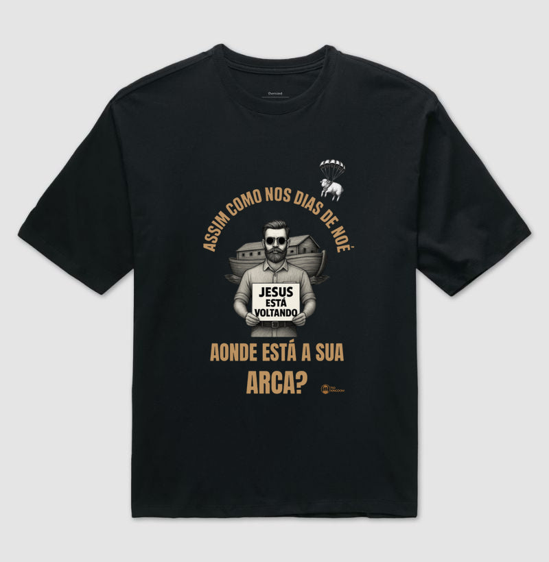 CAMISETA OVERSIZED GOSPEL ARCA