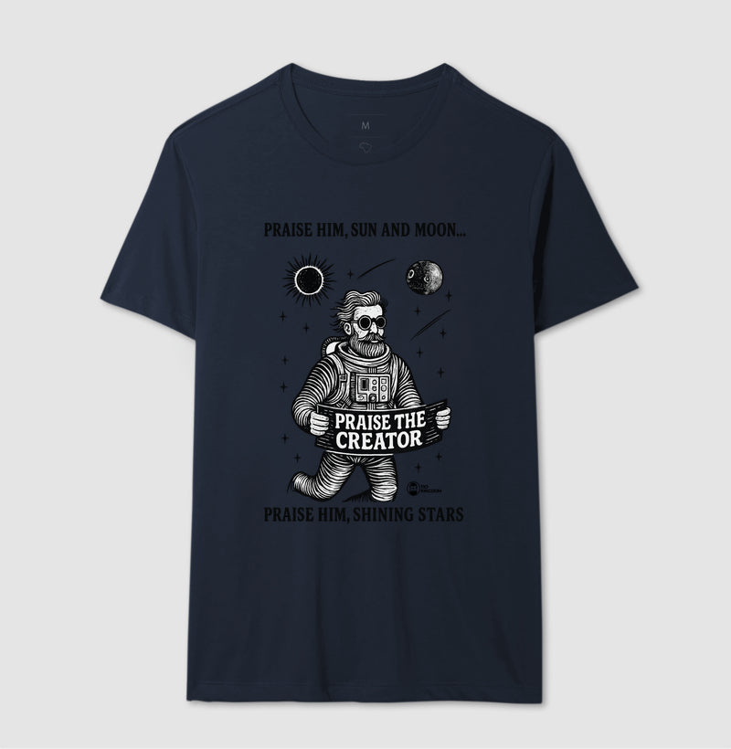 CAMISETA PRAISE THE CREATOR (LOUVE O CRIADOR)
