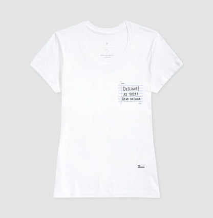 Camiseta Desligue as Vozes Pocket Style