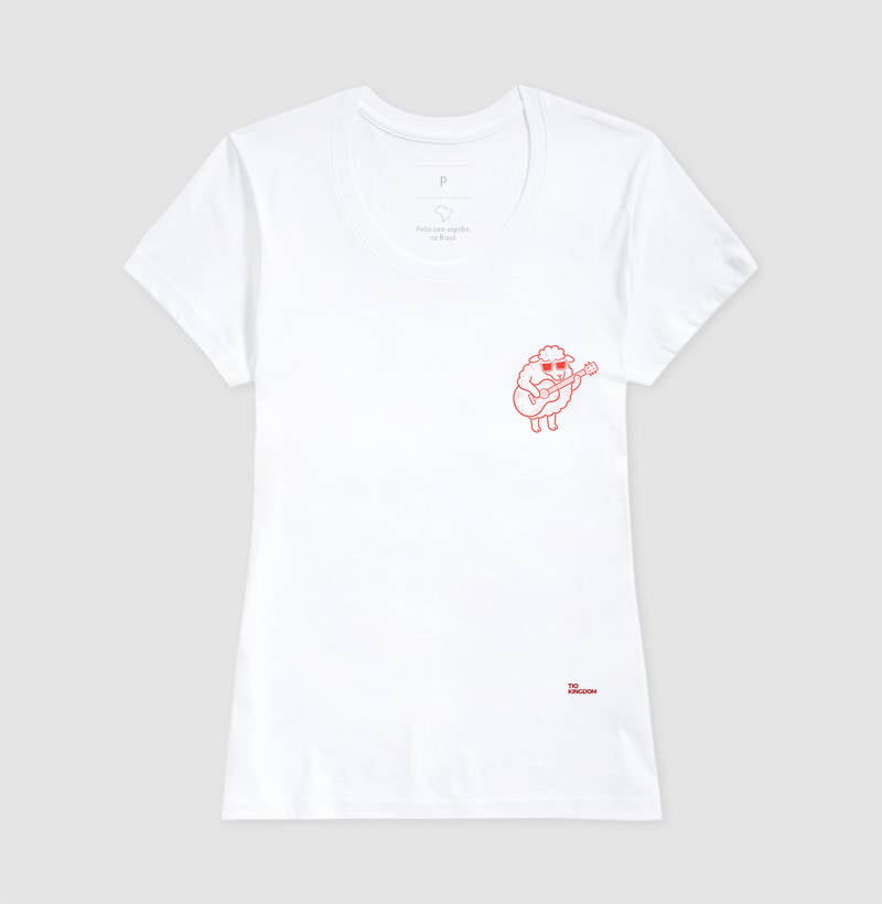 Camiseta Gospel The Glorious Guitar Minimalista