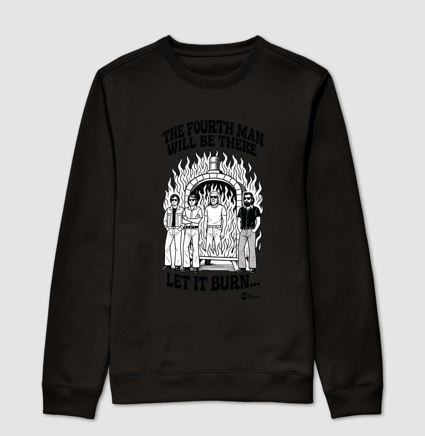 BLUSA MOLETOM LET IT BURN