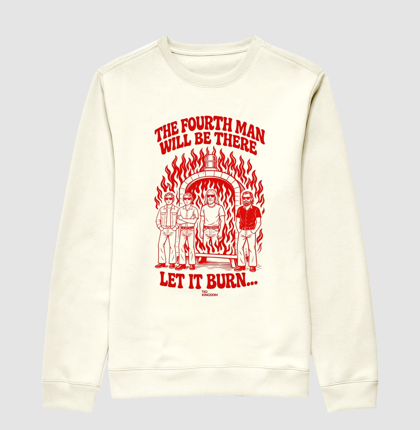 BLUSA MOLETOM LET IT BURN
