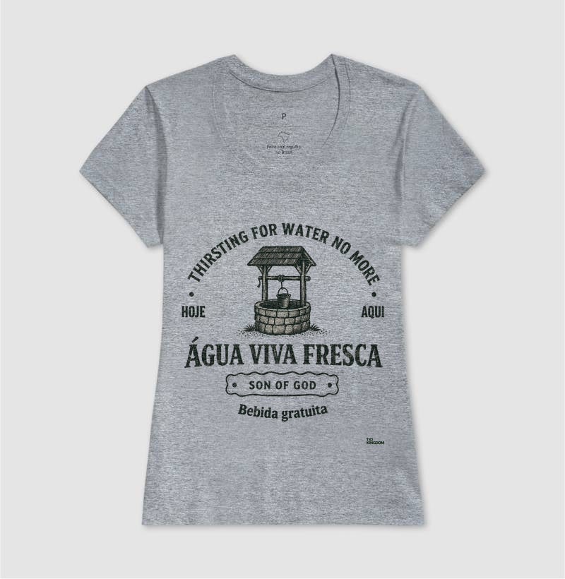 Camiseta Vintage Gospel Água Viva - Son Of God