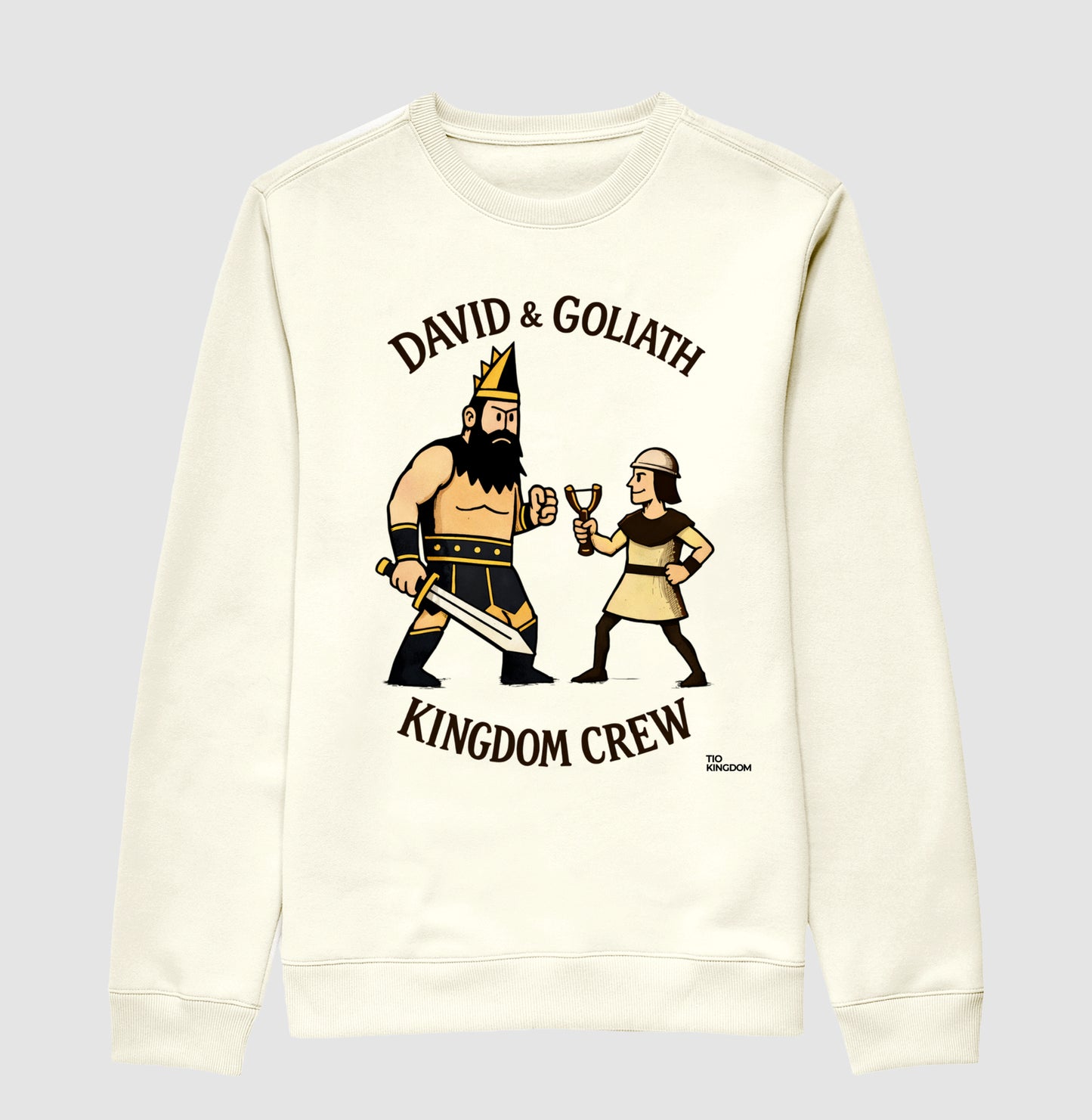 BLUSA MOLETOM DAVID AND GOLIATH