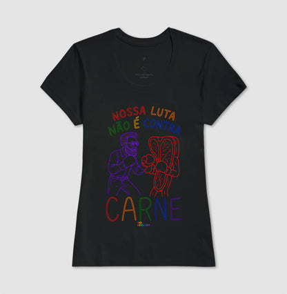 CAMISETA GOSPEL ADULTO CONTRA CARNE KINGDOM VIBES