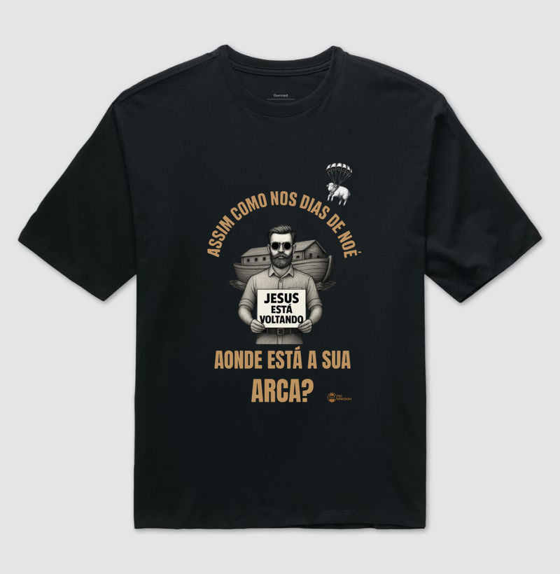 CAMISETA OVERSIZED GOSPEL ARCA