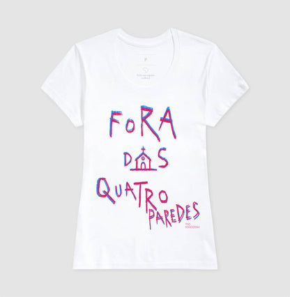 Camiseta Fora das 4 Paredes Burst of Colors