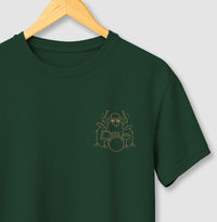Camiseta Gospel The Dreamer Drummer On Fire Minimalista