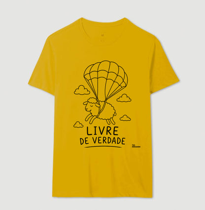 CAMISETA GOSPEL LIVRE DE VERDADE