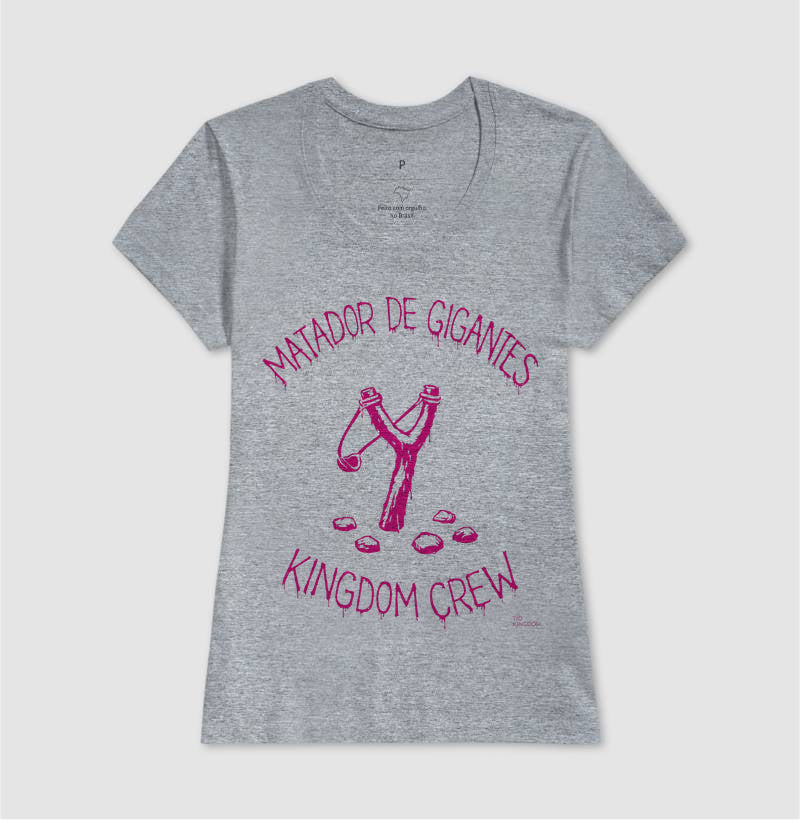 CAMISETA UNISSEX DAVI MATADOR DE GIGANTES