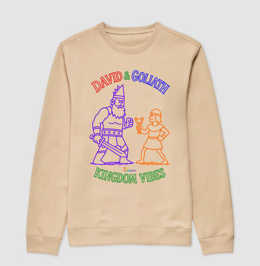 BLUSA GOSPEL DAVID AND GOLIATH KINGDOM VIBES