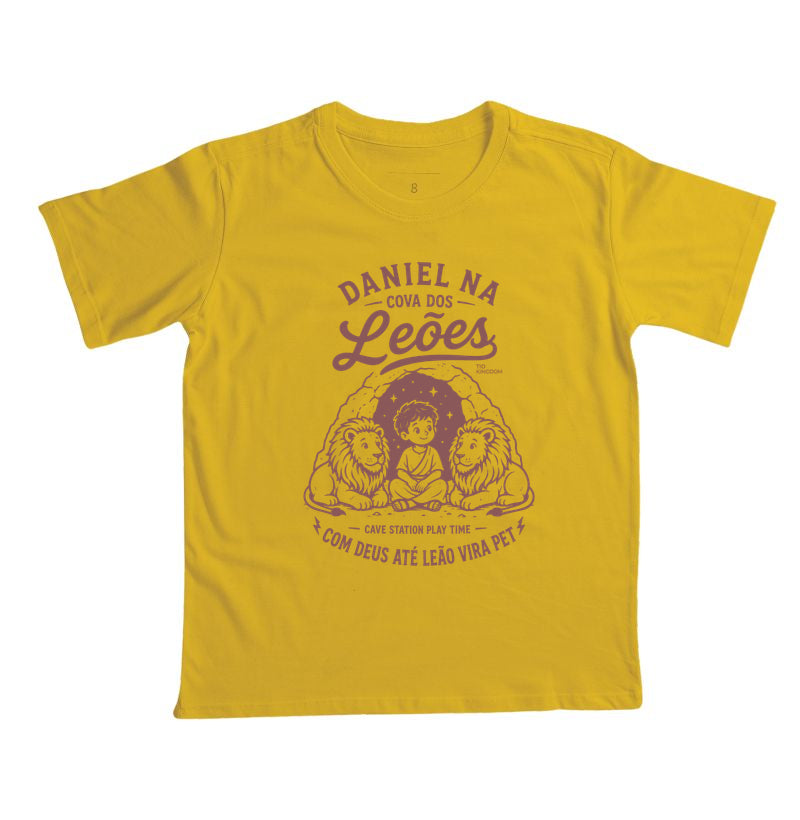 Camiseta Infantil Cova dos Leões