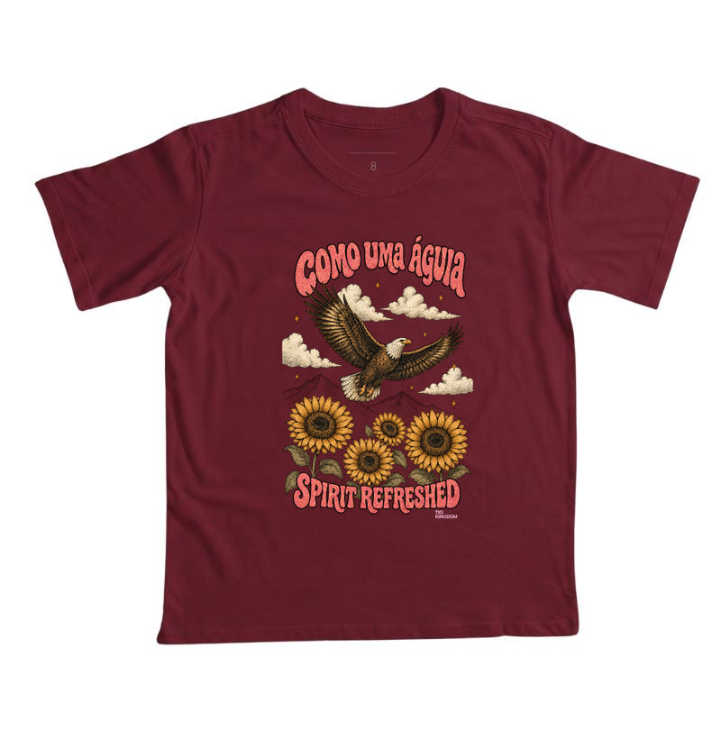 Camiseta Infantil Vintage Gospel Como Águia — SPIRIT REFRESHED Isaías 40:31