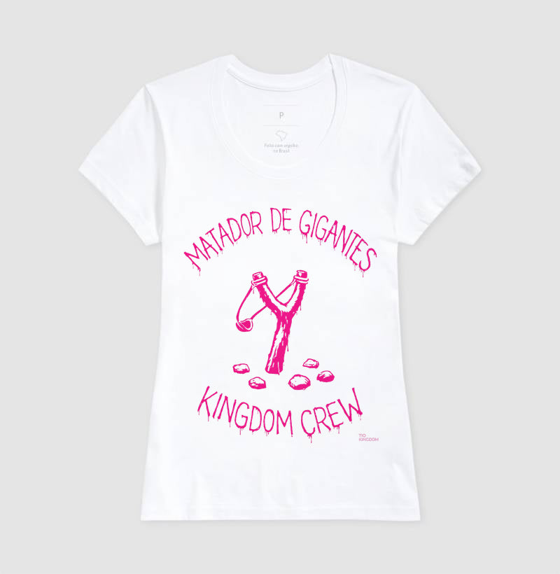 CAMISETA UNISSEX DAVI MATADOR DE GIGANTES
