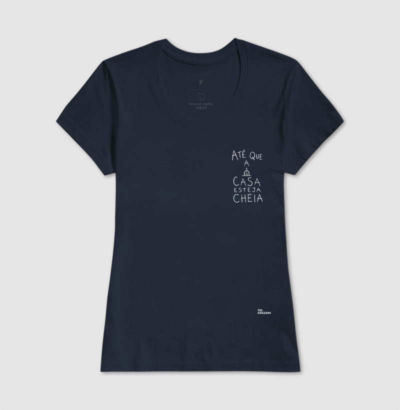 Camiseta Casa Cheia Minimalista