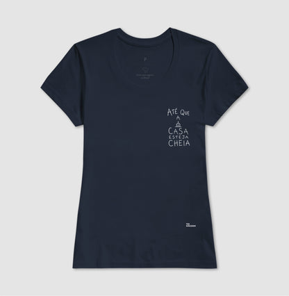 Camiseta Casa Cheia Minimalista