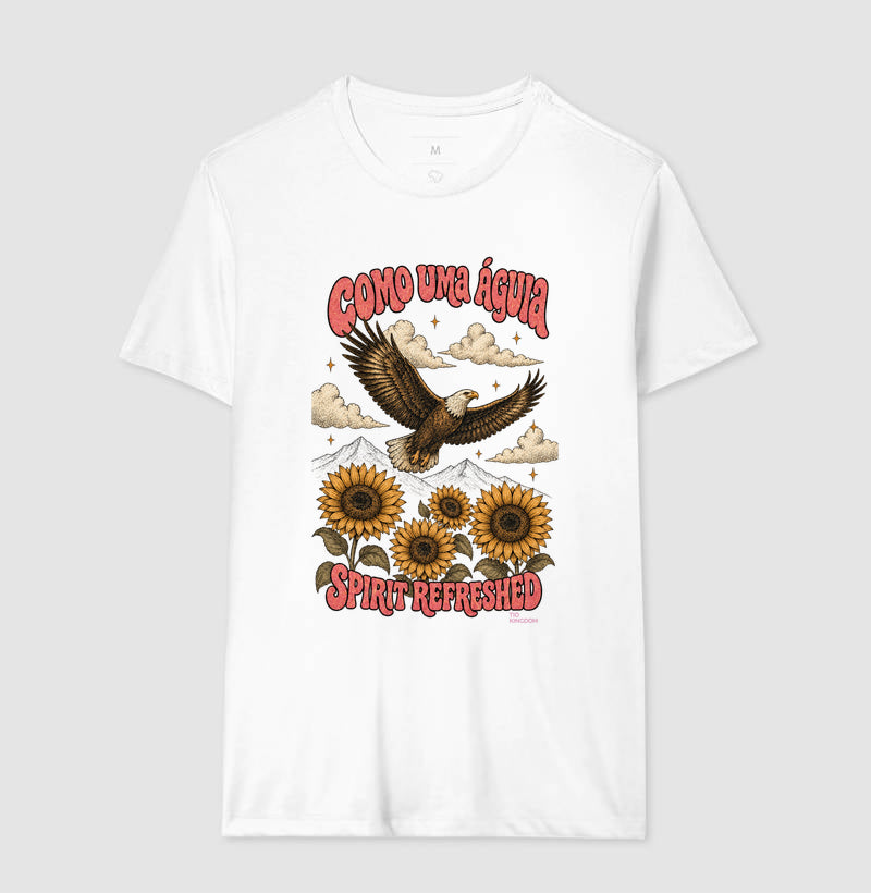 Camiseta Vintage Gospel como Águia — SPIRIT REFRESHED Isaías 40:31