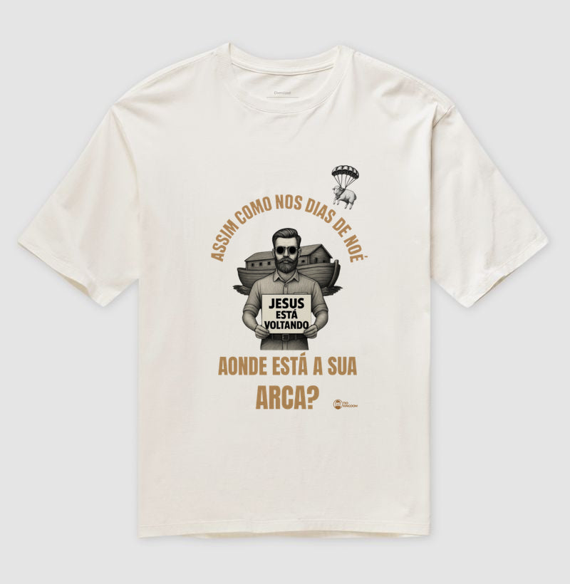 CAMISETA OVERSIZED GOSPEL ARCA
