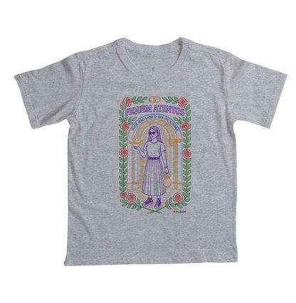CAMISETA INFANTIL GOSPEL FIQUEM ATENTOS KINGDOM VIBES