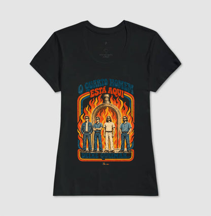 Camiseta Vintage O Quarto Homem - Fornalha