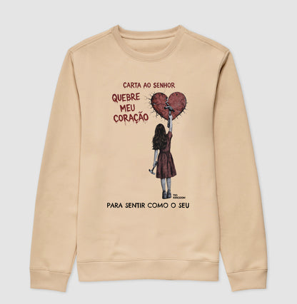 BLUSA MOLETOM 
CORAÇÃO QUEBRADO