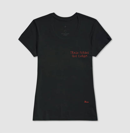 Camiseta Minimalista Feridas Que Curam