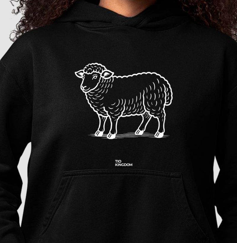 BLUSA MOLETOM CAPUZ 
AGNUS DEI