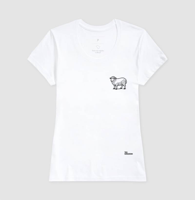 CAMISETA SOMOS OVELHAS NO PEITO