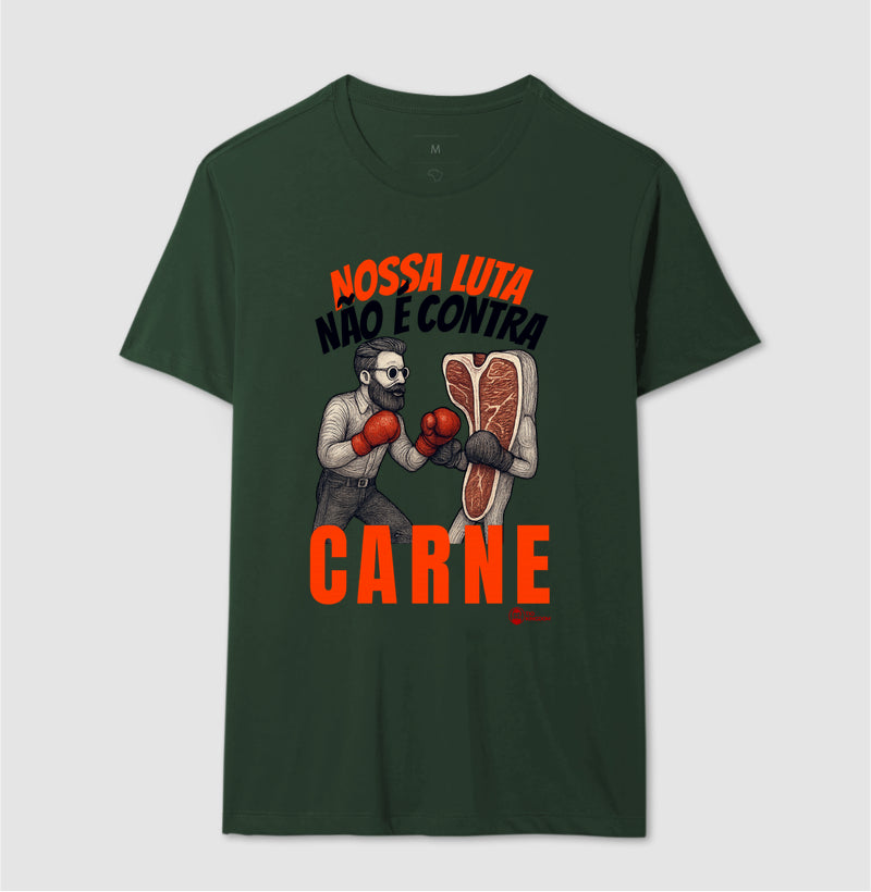 CAMISETA GOSPEL CONTRA CARNE