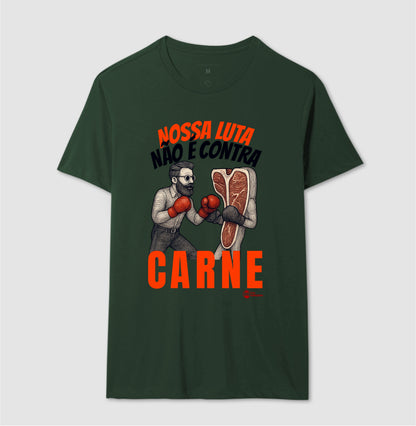 CAMISETA GOSPEL CONTRA CARNE