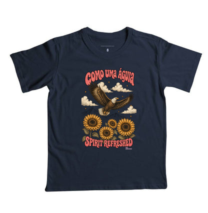 Camiseta Infantil Vintage Gospel Como Águia — SPIRIT REFRESHED Isaías 40:31