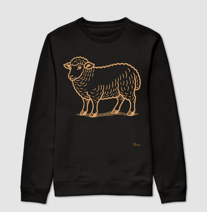 BLUSA GOSPEL CORDEIRO DE DEUS EM MARROM