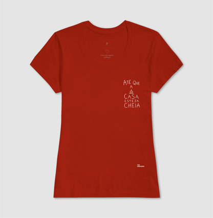 Camiseta Casa Cheia Minimalista